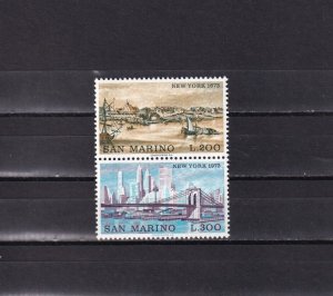 SA04 San Marino 1973 World Cities, New York mints stamps