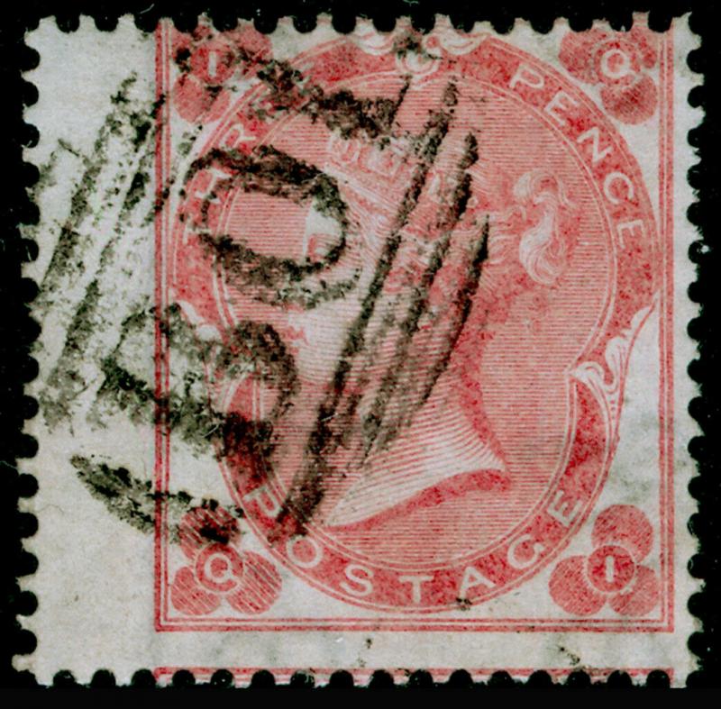 SG76, 3d bright carmine-rose, FINE USED. Cat £120. BO1 ALEXANDRIA. QI