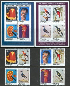 Penrhyn Island Sc# 93-96d MNH 1978 Captain Cook