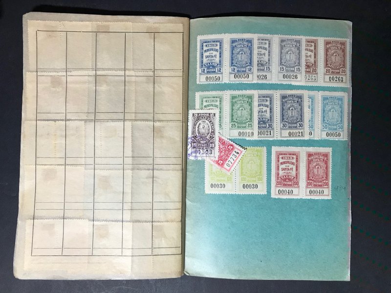 Argentina Revenue Stamps Mint/Used 1891-1932 (1600 Stamps)