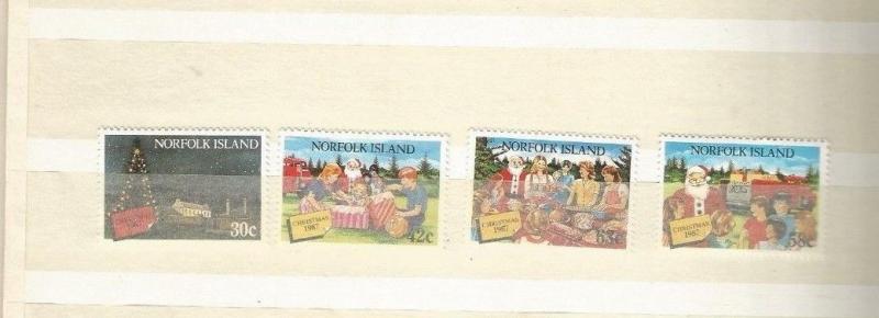 NORFOLK ISLAND SCOTT 422-5 MNH 