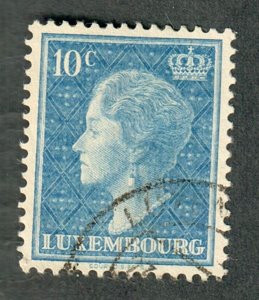 Luxembourg #266 used single