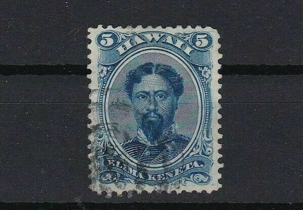 hawaii 1864 5 cent used stamp ref r13071