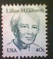 United States, Scott #1868, used(o), 1984, Lilian Gilbreth, 40¢, dark green