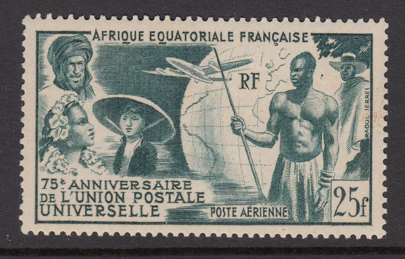 French Equatorial Africa C34 UPU mint