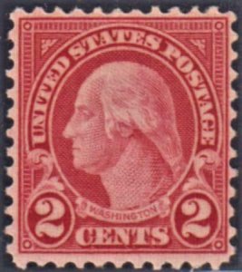 US 595 F - VF  Mint NH cv $475