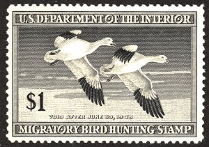 U.S. #RW14 MINT OG LH