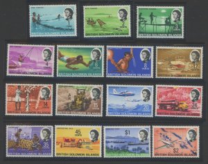 Solomon Islands (British Solomon Islands) #180-194 Mint (NH) Single (Complete Set)