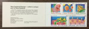 (BJ Stamps) NEW ZEALAND. #1032a. 1991 complete booklet, MNH. CV $6.00.