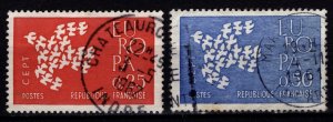 France 1961 Europa, Set [Used]