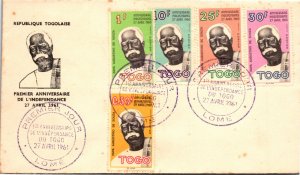 Togo, Worldwide First Day Cover