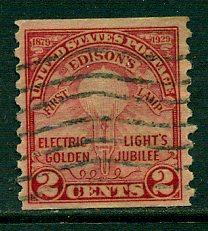 USA Sc. 656 - used, HR!