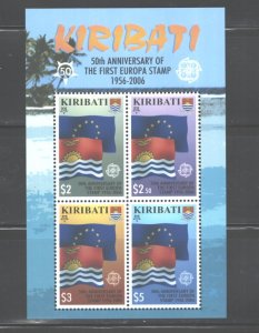 KIRIBATI 2006 50th ANNIV . EUROPE COMMUNITY  #887a  MNH