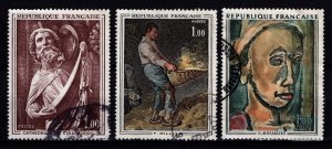 France 1971 French Art, Set [Used]