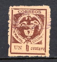 Colombia  #170  Used   F/VF   CV $20.00  .....  1430047