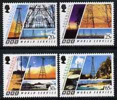 ASCENSION IS. - 1996 - BBC Atlantic Relay, 30th Anniv - Perf 4v Set - MNH