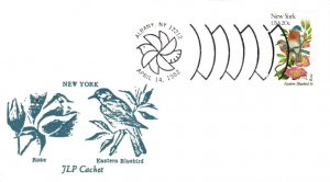 #1984 New York Birds - Flowers JLP FDC