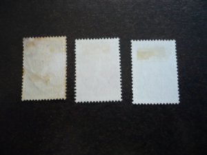 Stamps - Netherlands - Scott# B118,B120,B121 - Used Part Set of 3 Stamps