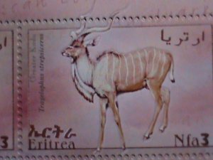 ​ERITREA -2001 SC#352 RARE WILD ANIMALS-MNH S/S -VF WE SHIP TO WORLD WIDE