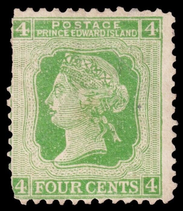 Prince Edward Island Scott 14 (1872) Used F, CV $11.50 M