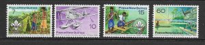 PAPUA NEW GUINEA - 1976 FLIGHT ANNIVERSARIES - SCOTT 437 TO 440 - MNH