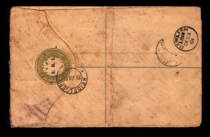 1901 South Africa Registered Censor Boer War Cover / Light Fold - L10079