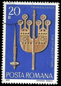 Romania - #2771 - Used - CTO - SCV-0.25