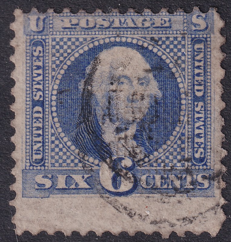 #115 Used, Ave-F, Light cancel (CV $225 - ID44102) - Joseph Luft