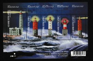 Finland # 1197, Lighthouses, Souvenir Sheet, Mint NH, 1/2 Cat.