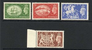 SG509/12 1951 Festival High Values Set U/M Cat 100 Pounds