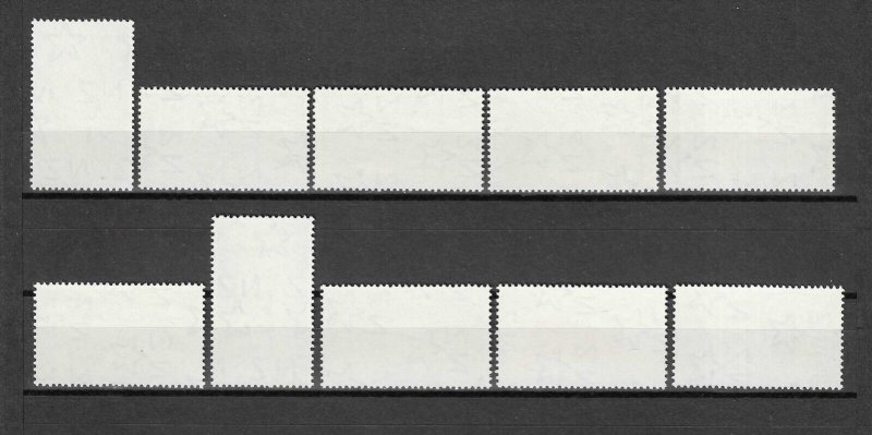 SAMOA 1962 SG 239/48 MNH Cat £7