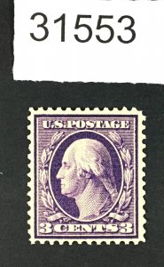 US STAMPS # 333 MINT OG NH POST OFFICE FRESH LOT #31553