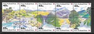 NEW ZEALAND SG1690a 1992 LANDSCAPES MNH