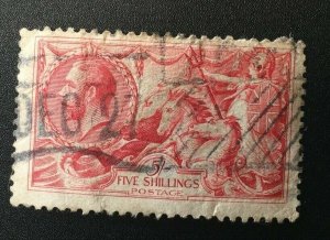 Great Britain Scott Number 174a 1915 Used