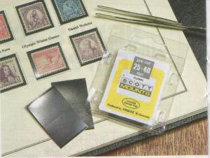 Scott/Prinz US Regular Issue Horizontal Stamp Mounts Size: 25x22 Clear #903 C