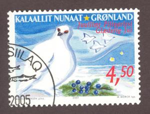 Greenland  SC# 390   Used