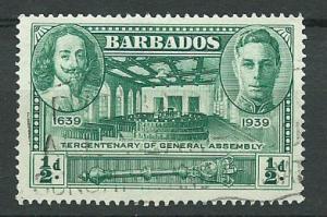 Barbados SG 257 VFU