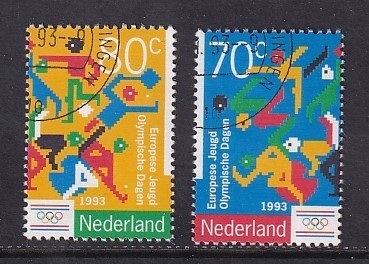 Netherlands   #836-837  cancelled  1993  European youth olympics