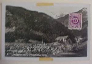 AUSTRIA AM IN CECK 1946 PICTURE CARD