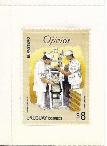 URUGUAY 2008 OCCUPATIONS TRADITIONAL JOBS SELF ADHESIVE 1 VALUE