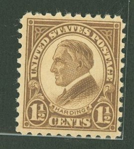 United States #582 Mint (NH) Single