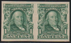 MALACK 314 XF OG NH, Pair, Lovely color! c2262