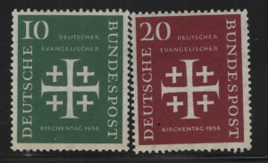 GERMANY   744-745    MNH