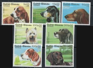 Guinea Bissau 743-48 MNH 1988 Dogs (ak3142)