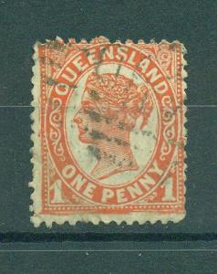 Queensland sc# 109 (2) used cat value $.75