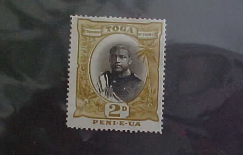 TONGA  STAMP #42B cat.$75.00 MINT NO GUM