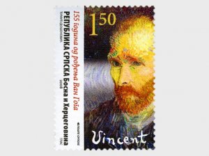 2008 Bosnia & Herzegovina Van Gogh (Scott 321) MNH