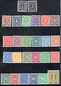 Germany #530-556 Mint (NH)  VF  CV $5.25 ...   2382842