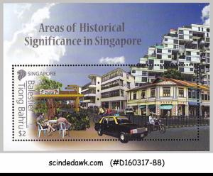 SINGAPORE - 2012 AREAS of HISTORICAL Significance in Singapore MIN/SHT MNH