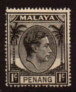 Malaya - Penang Scott 3 Unused Hinged